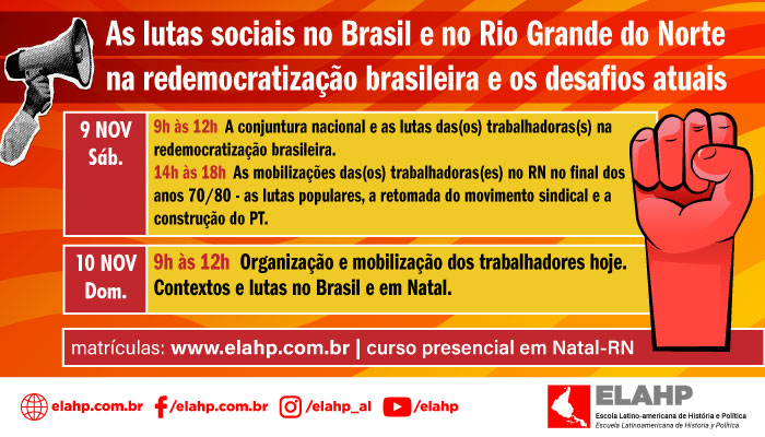 As lutas sociais no Brasil e no Rio Grande do Norte na redemocratização brasileira e os desafios atuais